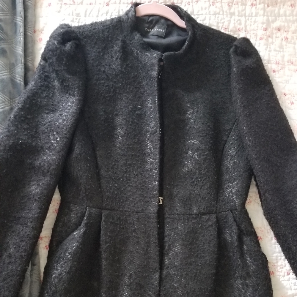 Zara Jacquard Coat ASO Allison Argent Teen Wolf